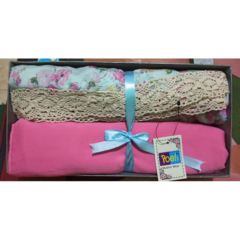 Mukena Poeti Silky Premium