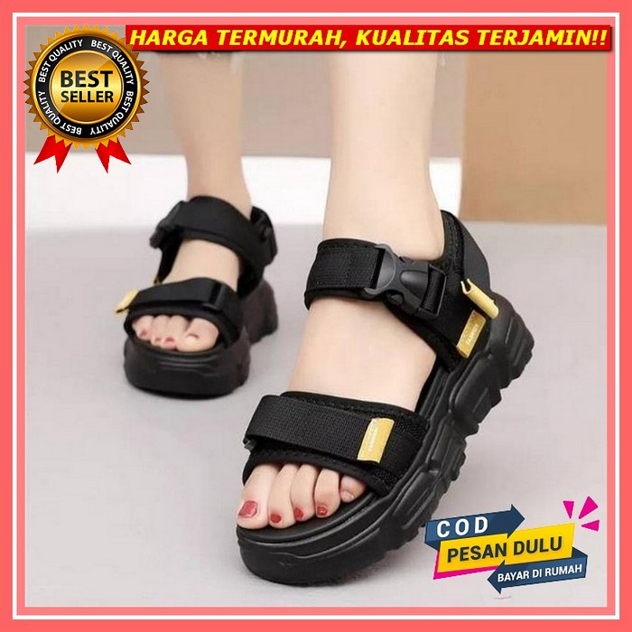 Ds Sandal Gunung Wanita Korea (Dr03) Sendal Wanita Korean Style Sandal Wedges Wanita Korea Import Te