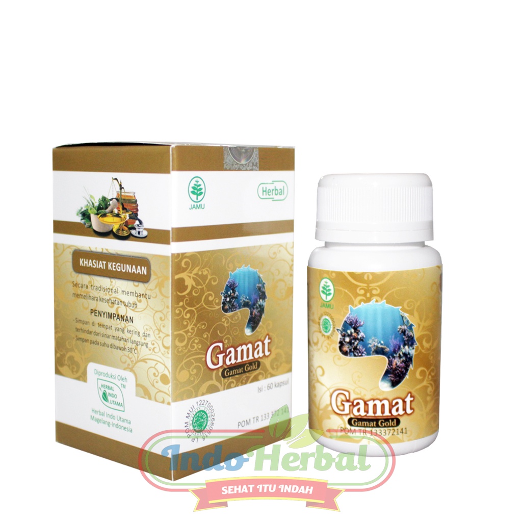 Obat Herbal | Gamat HIU isi 60 Kapsul