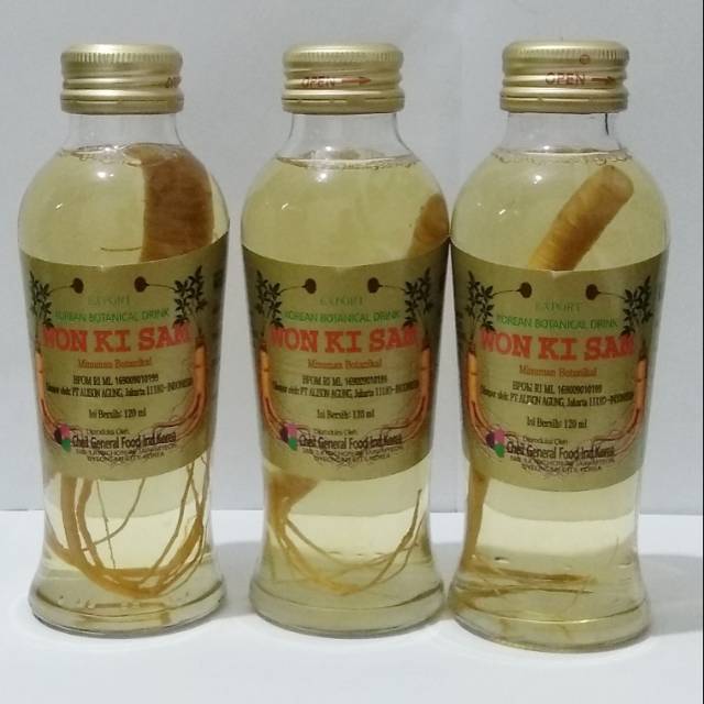 

Ginseng Korea minuman kesehatan 100% asli