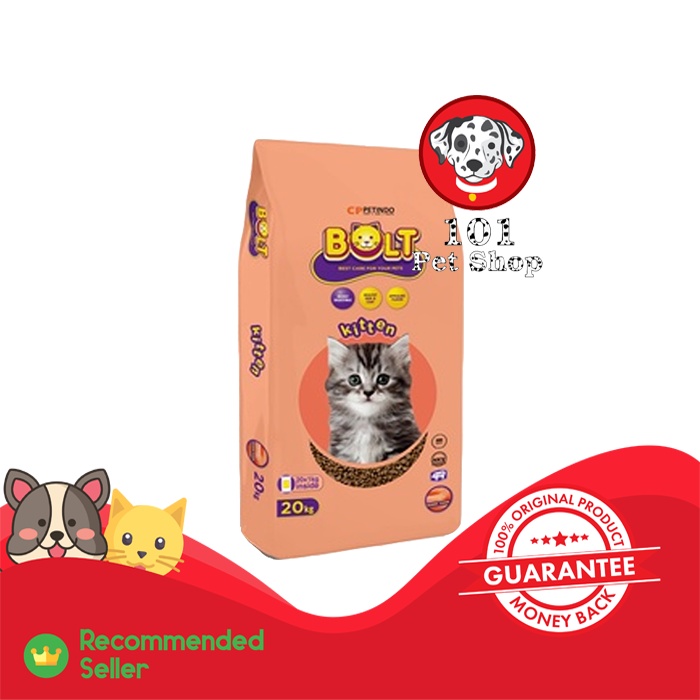 MAKANAN KUCING BOLT TUNA SALMON &amp; KITTEN SALMON 20KG EKSPEDISI