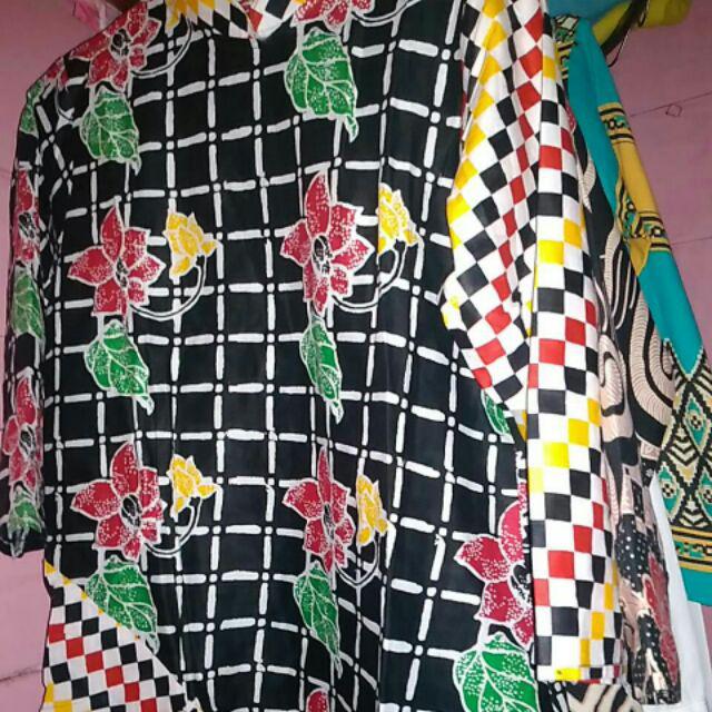 Tunik Hidori Tunik Batik Cantik Keren Gaul Tunic Batik Warna Seragaman Batik Kerja Modern Bagus