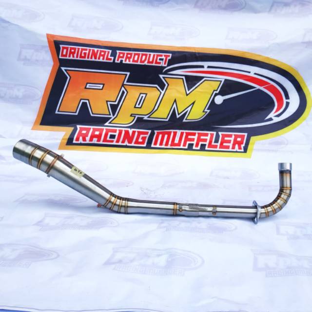 Leher Knalpot Racing Full Cacing Jupiter z - Vega r - Grand - C70