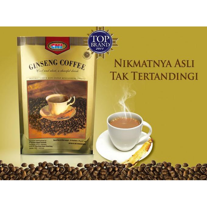 

PROMO ENAK Kopi Ginseng CNI Terlaris