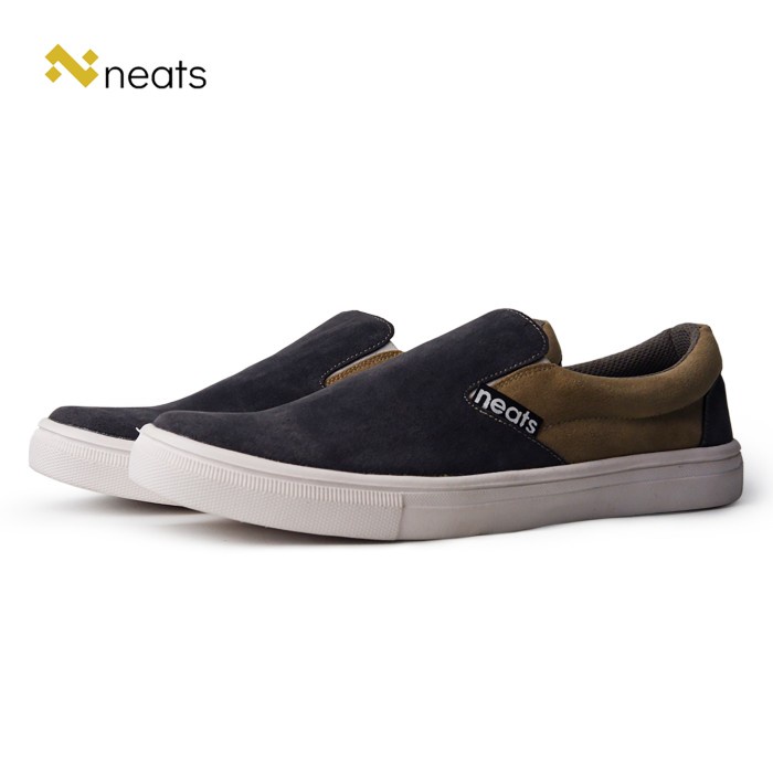 Sepatu Slip On Pria N 030 Sepatu Casual Neats Bahan Ringan Elegan
