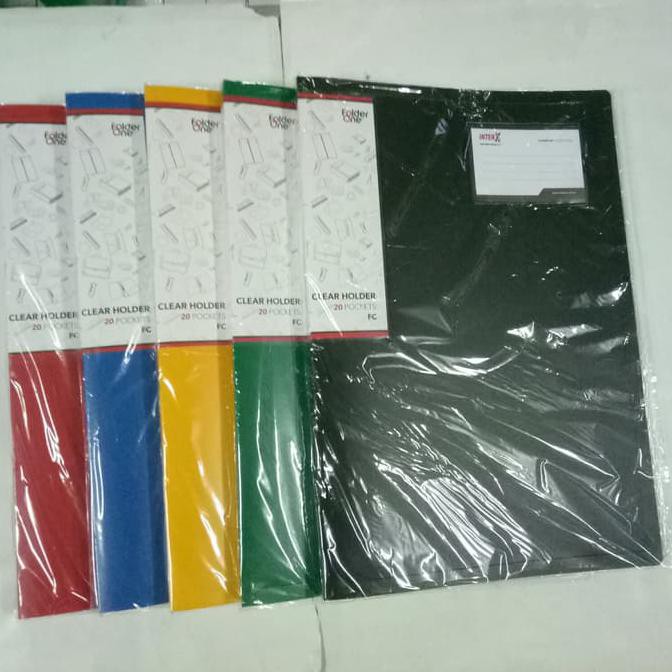 

Map Dokumen Clear Holder 20 Lbr Folio