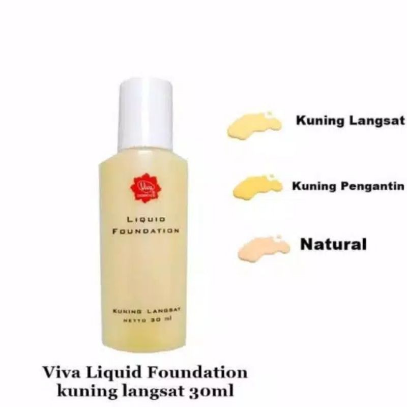 Viva Liquid Foundation / Alas Bedak / Bedak Cair