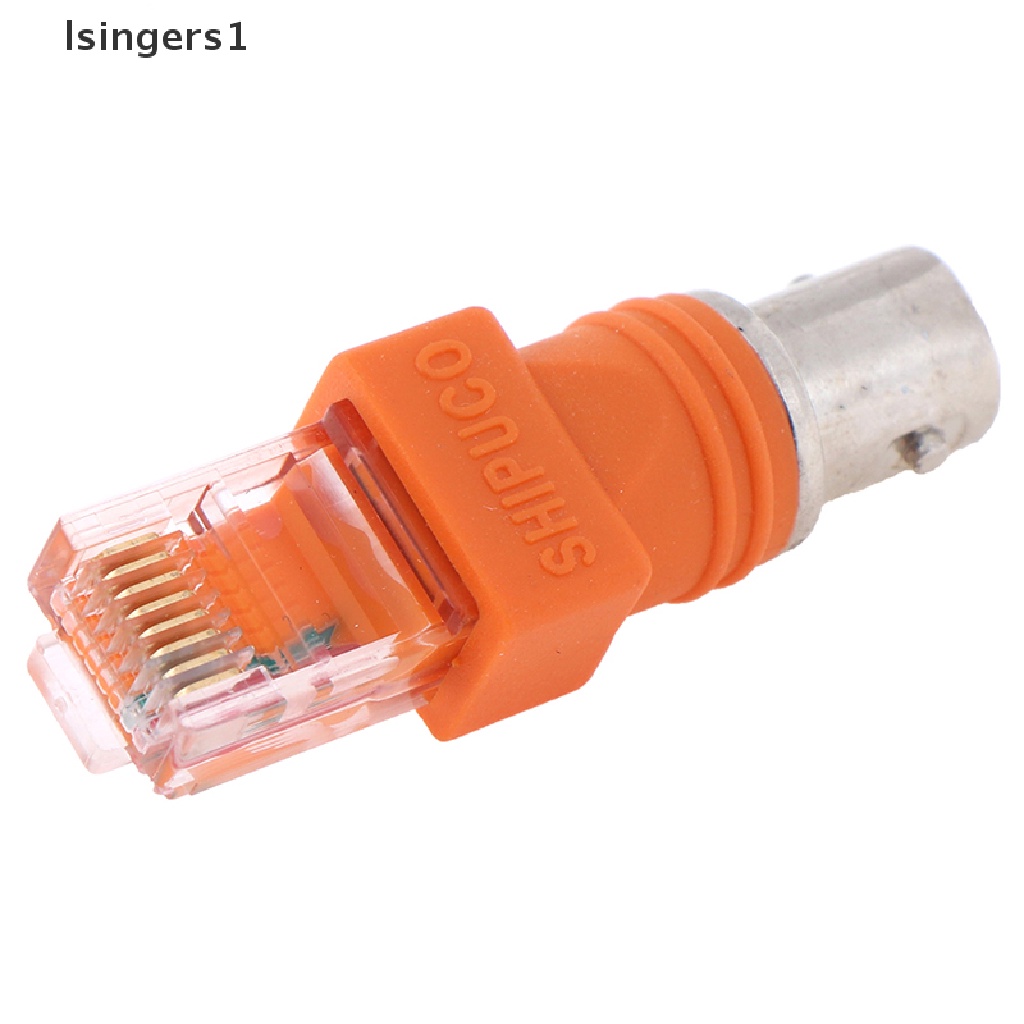 (lsingers1) 1pc Adapter Coupler BNC Female Ke RJ45 Male Coaxial