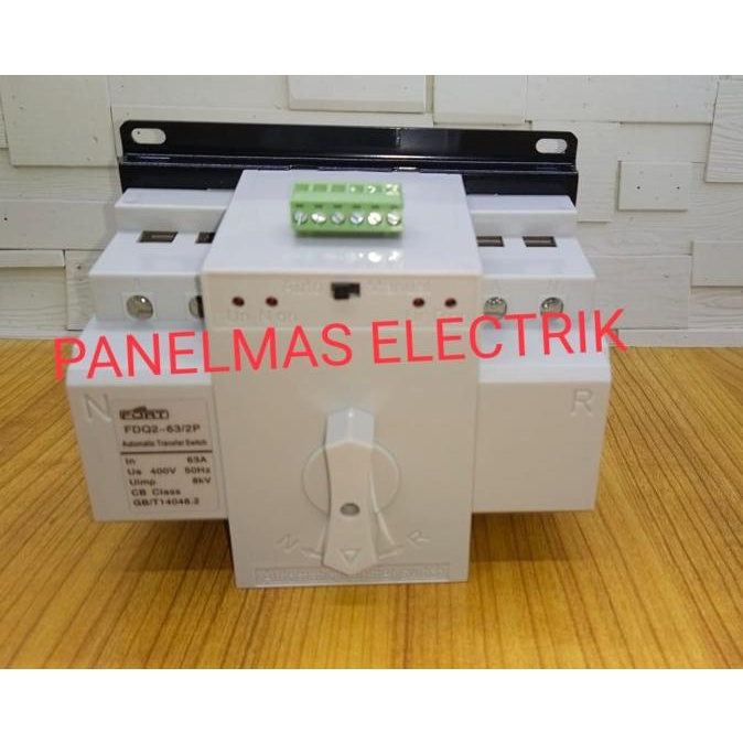 AUTOMATIC CHANGE OVER SWITCH / COS GDQ2-63/2 MOTORIZED 63A FORT
