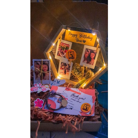 [READY] KADO UNIK HANDMADE CRAFT PHOTO POLAROID [GIFT BOX HAMPERS BIRTHDAY ANNIVERSARY KOTAK KADO]-2