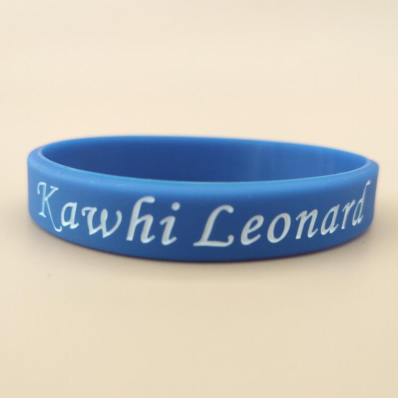 Gelang Tangan Silikon Desain NBA baller Basket star 2 Kawhi Leonard glow in the dark