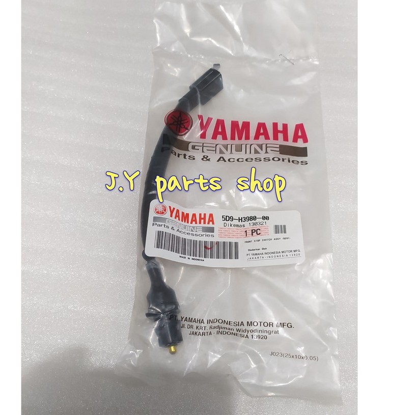 switch swit lampu stop rem depan kanan jupiter mx 135 new njmx vega zr rr fazzio original ygp 5D9-H3980-00