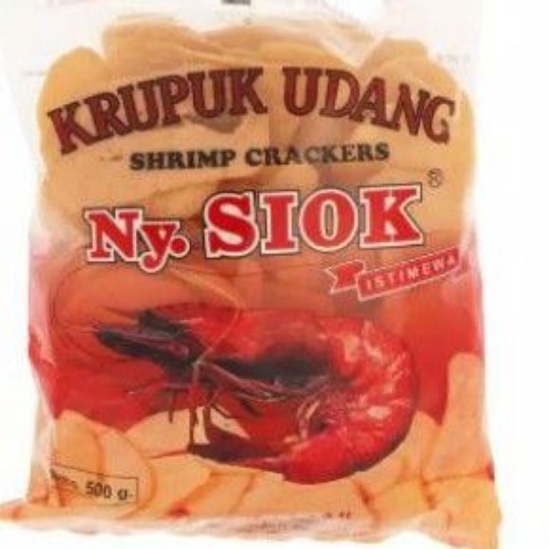 

kerupuk Udang Ny.Siok / Shrimp Crackers istimewa