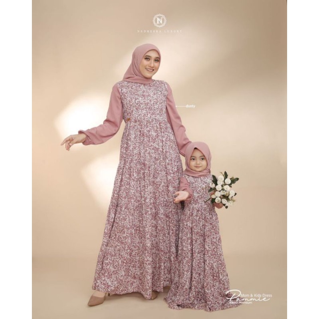 PAMMIE MOM & KIDS DRESS NADHEERA LUXURY