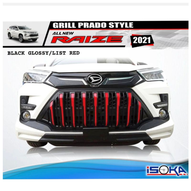 Grill Mobil Raize Model Alphard