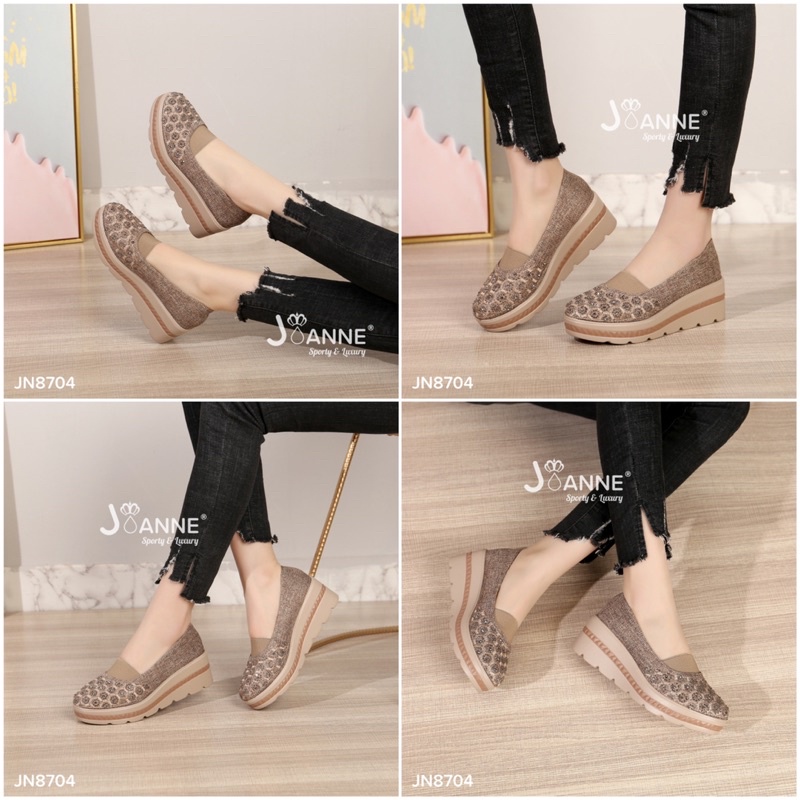 RESTOCK! [ORIGINAL] JOANNE Wedges Shoes Sepatu Wanita #JN8704