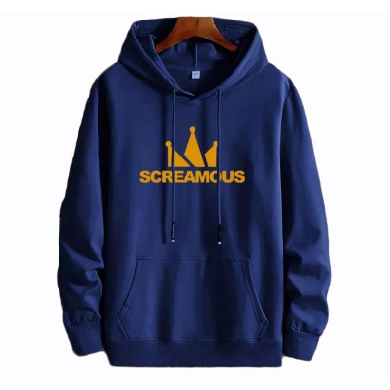 Jaket hoodie screamous premium fleece tebal / sweater hoodie pria wanita / hoodie unisex / jaket hoodie distro / hoodie ukuran jumbo / jaket hoodie size jumbo