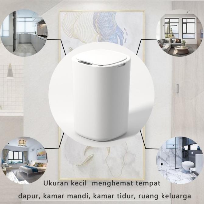 KADONIO TONG TEMPAT SAMPAH OTOMATIS INFRARED AUTOMATIC SENSOR GERAK