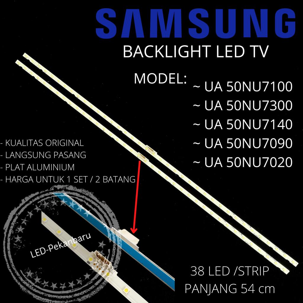 BACKLIGHT LED TV SAMSUNG UA 50NU7100 50NU7300 LAMPU BL 50 INC 50NU