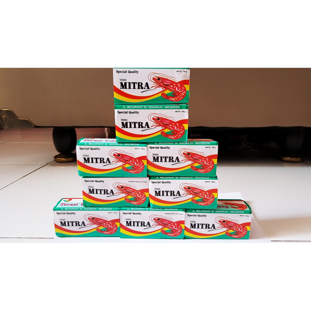 

Terasi Udang MITRA SIDOARJO 100 gram Terasi Mentah