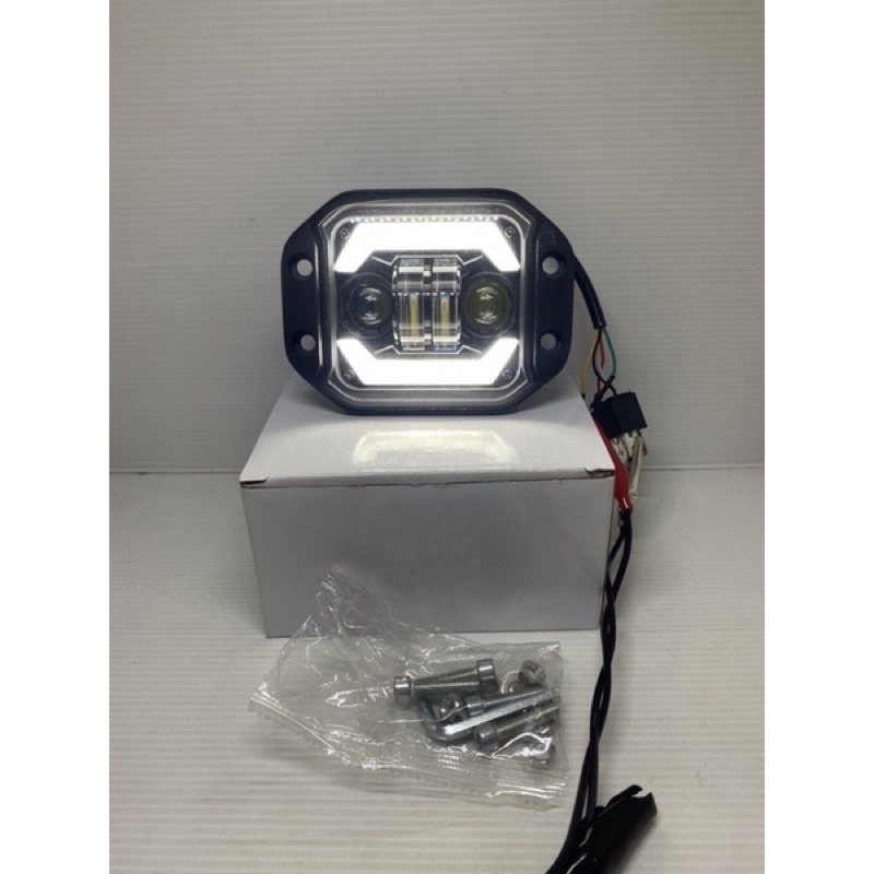 COD Lampu Tembak Daymaker  LED Reflektor custom KLX KTM CRF dan Fog lamp mobil DLL