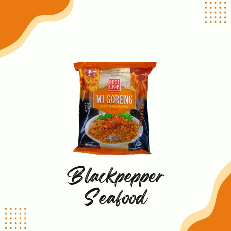 

Best Wok Blackpepper Seafood / Best Wok Mi Goreng Rasa Blackpepper Seafood Halal