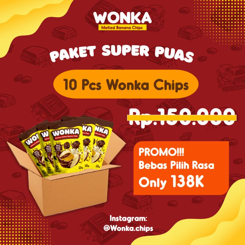

[PAKET] SUPER PUAS WONKA!