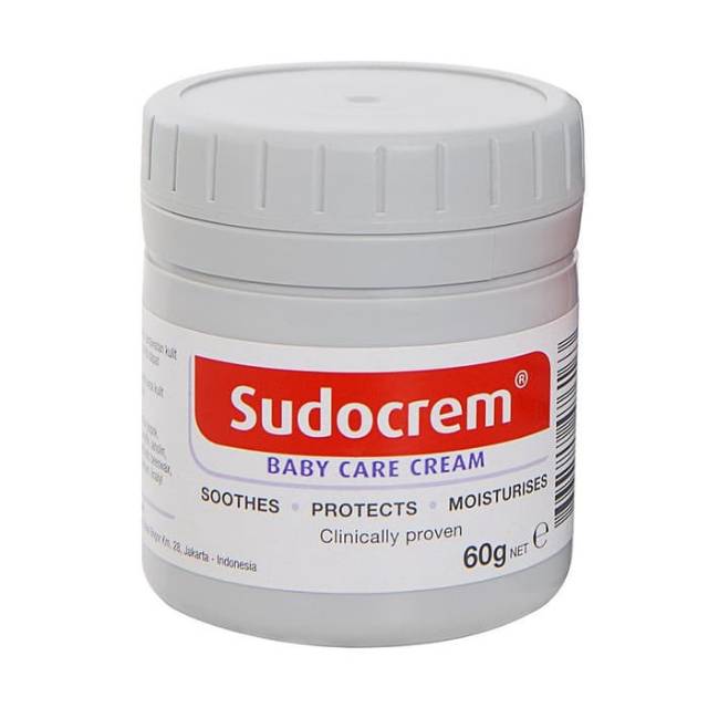 SUDOCREAM Baby Care Cream 60gr / 125gr Sudocream Sudo Cream Rash Cream
