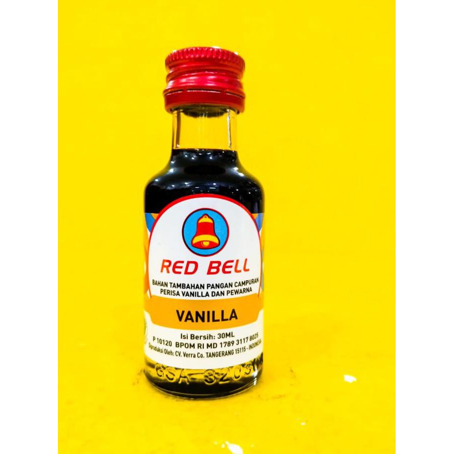 

Cuci Gudang Awal Tahun Perisa dan Pewarna Red Bell Vanila 30ml Promo Awal tahun