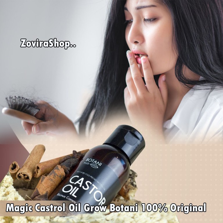 Magic Castrol Oil Grow Original Penumbuh Rambut 100% Original