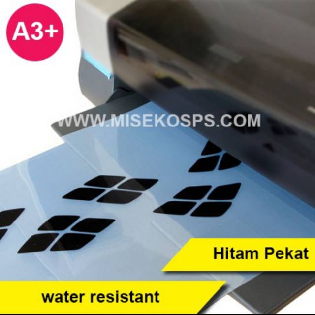 

POLYFILM SABLON / INKJET FILM SABLON waterproof uk. A3+ (33cm x 48cm)