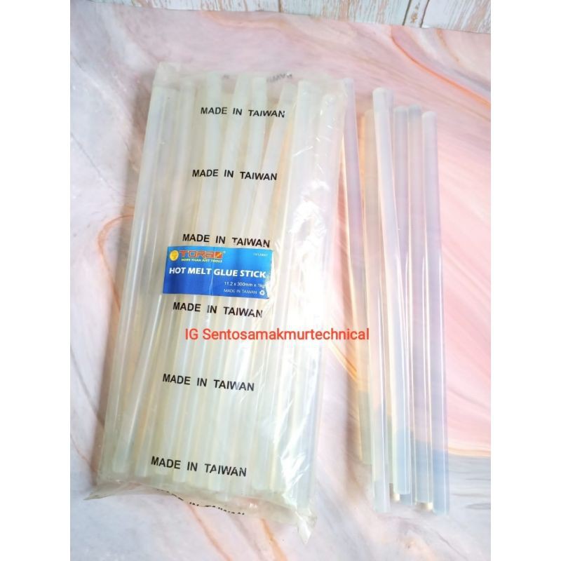 [1PC] TORA 30cm x 11.2cm Glue Stick Stik Refill Isi Lem Tembak Lilin Bakar Besar