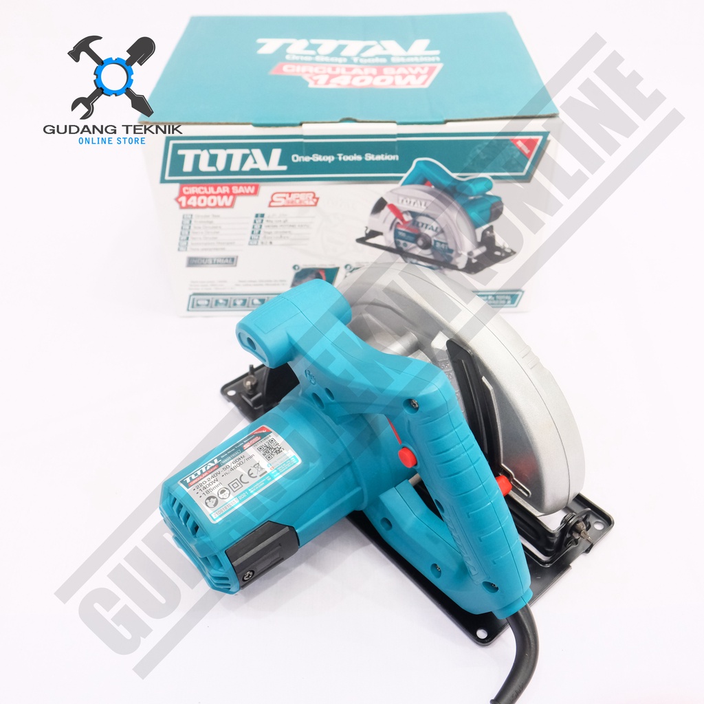 Circular Saw 7&quot; TOTAL TS11418526 / Mesin Potong Gergaji Kayu 7 Inch TS 11418526 TOTAL