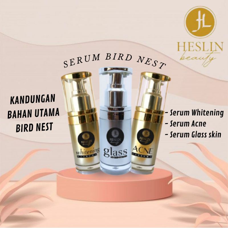 Serum wajah jerawat,flek,whitening "HESLIN BEAUTY"