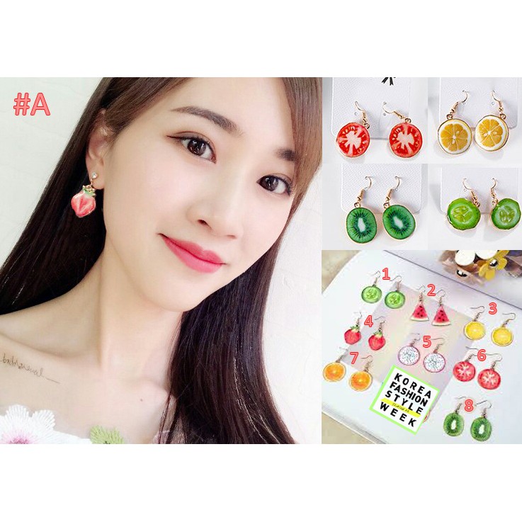 Anting Fashion Wanita Import Aneka Model Dan Varian Murah Berkualitas  #371