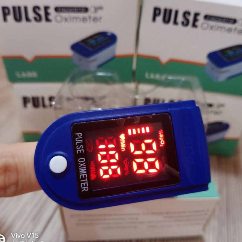 COD OXIMETER FINGERTIP PULSE LK87/Alat ukur kadar oksigen /Pengukur detak jantung