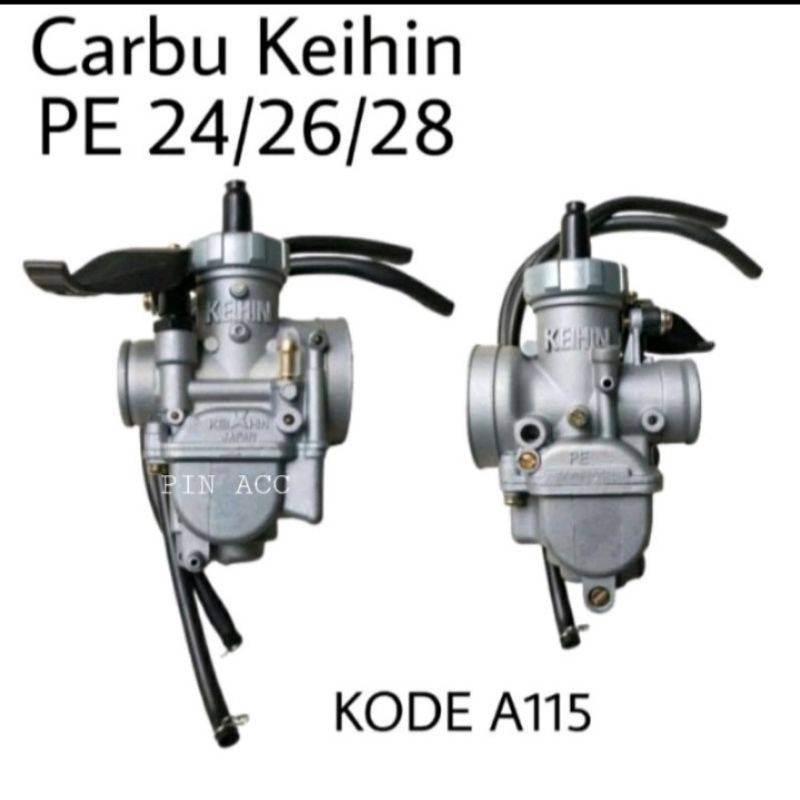 Karbu Pe 24 26 28 keihin super skep hard chrome anti gesek Plus Gas Spontan Daytona 2/3 tombol Paket