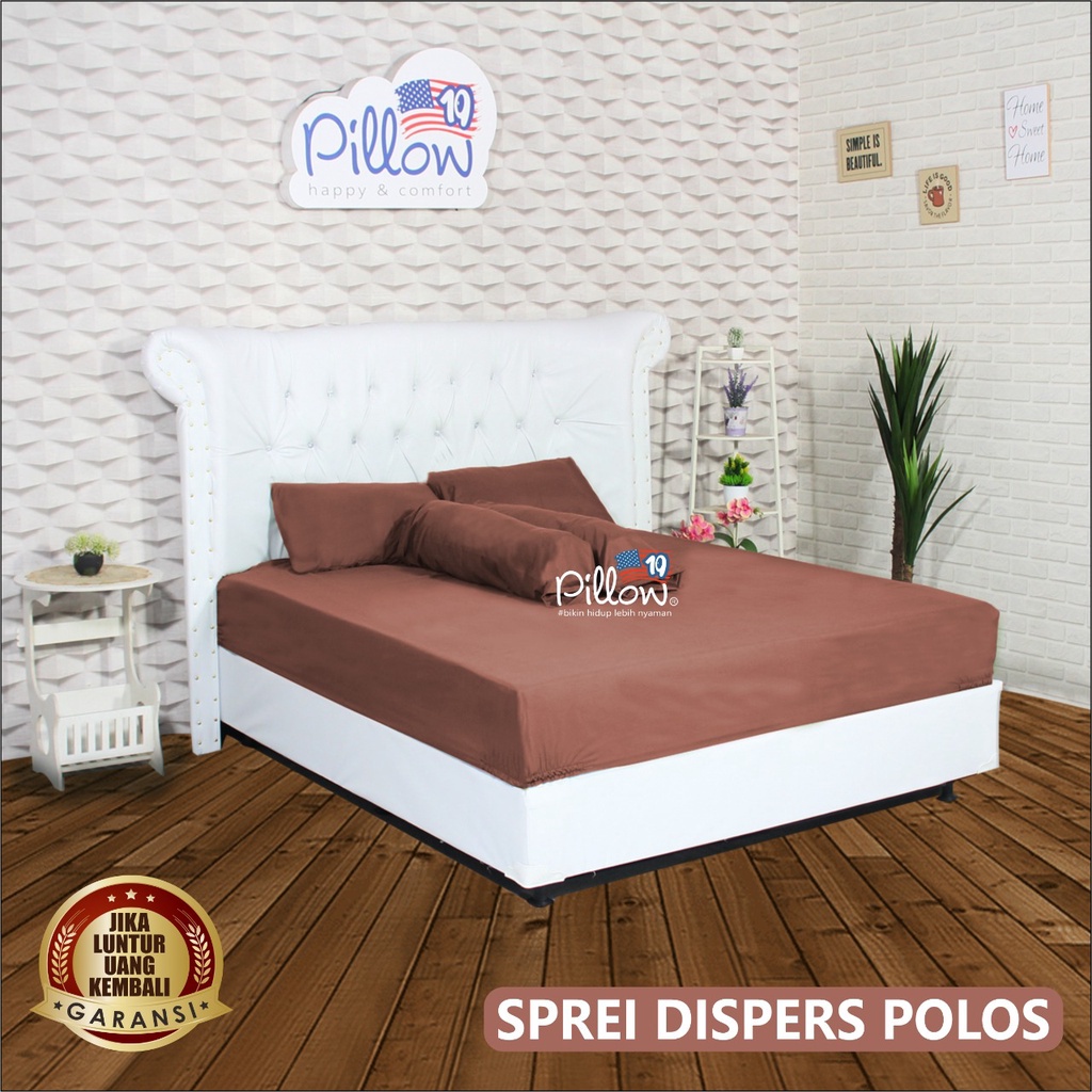 ⭐⭐⭐⭐⭐  MURAH - SEPREI HOMEMADE DISPERSE TEBAL POLOS 109 PILLOW - UK 120 X 200/ 160 X 200/ 180 X 200 - TINGGI 20 ASLI QRCODE