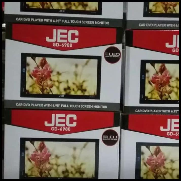 Promo Terbatas Tv Mobil/Dvd Doubledin Merek Jec Layar 6.95 Inch