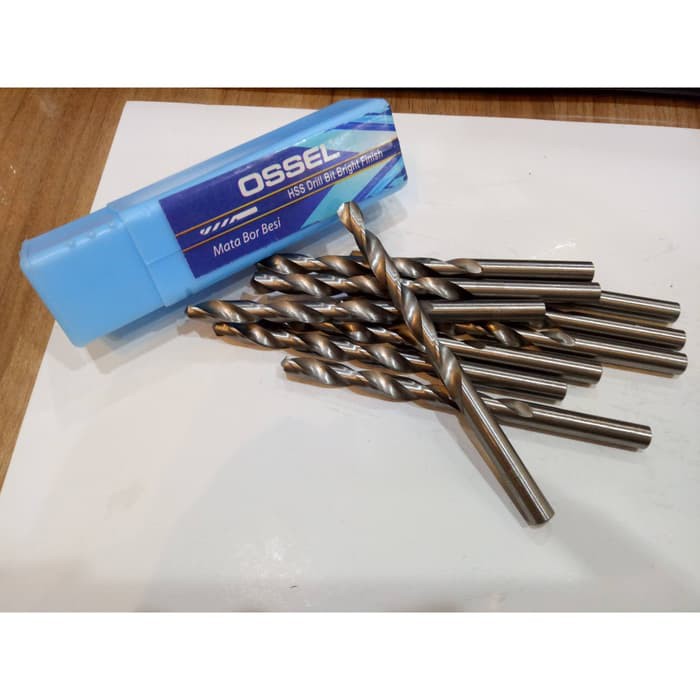 Mata Bor Besi Putih 7.5MM OSSEL-MATA BOR BESI PUTIH 7.5MM OSSEL(10PCS)