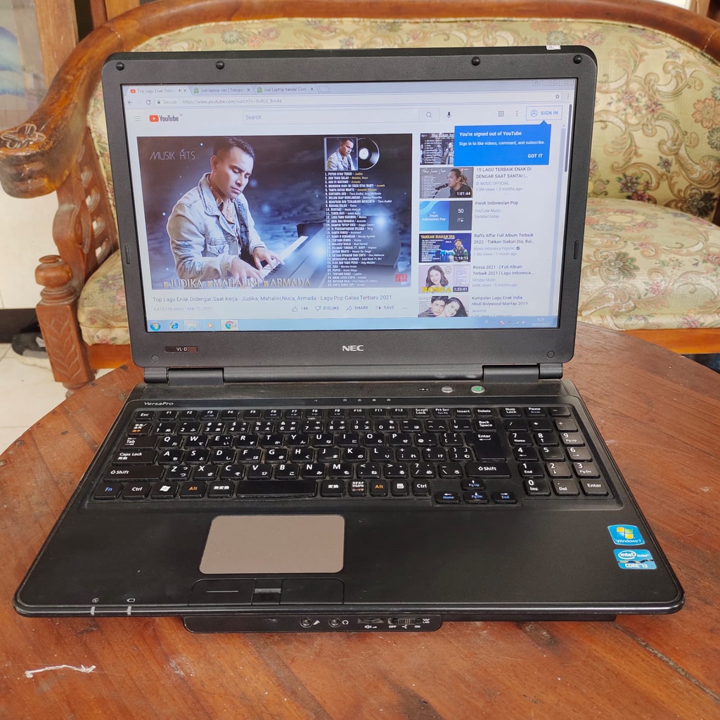 LAPTOP CORE I3 NEC VERSAPRO WINDOWS 7 LAPTOP MURAH BAGUS