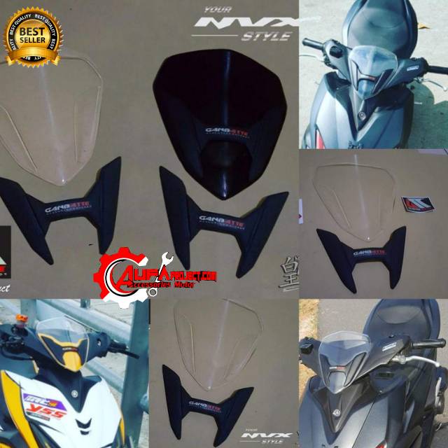 Visor yamaha Aerox 155 Aksesoris aerox