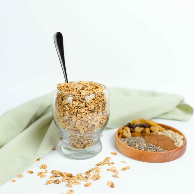 

Feels Like Autumn Granola 230g | Mixed Raisins, Mixed Seeds & Spices | BOBS Crunchy and Healthy Granola