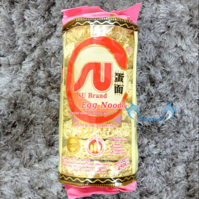 

Egg Noodle SU Brand 450gr / Mie Telur / Mi telor gandum