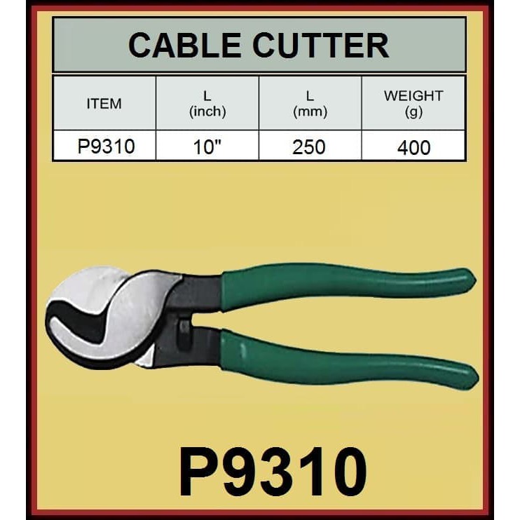 

JONNESWAY CABLE CUTTER ( P9310 )