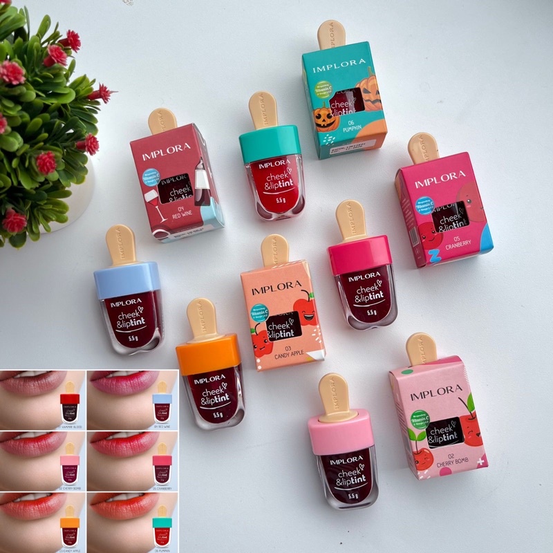 BPOM IMPLORA Cheek &amp; Liptint | Impora Liptin