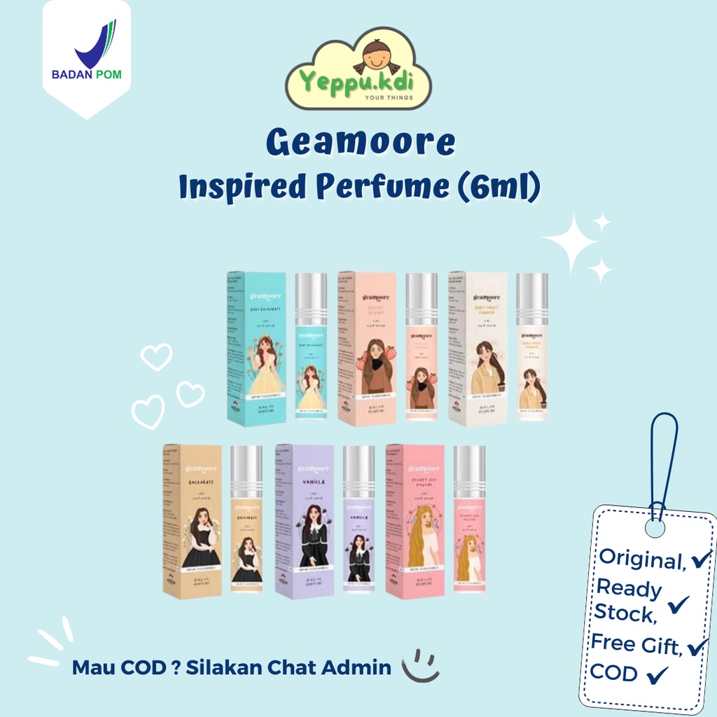 Geamoore Inspired Parfum 6ml - Parfum Geamoore Kendari | Parfum Kendari