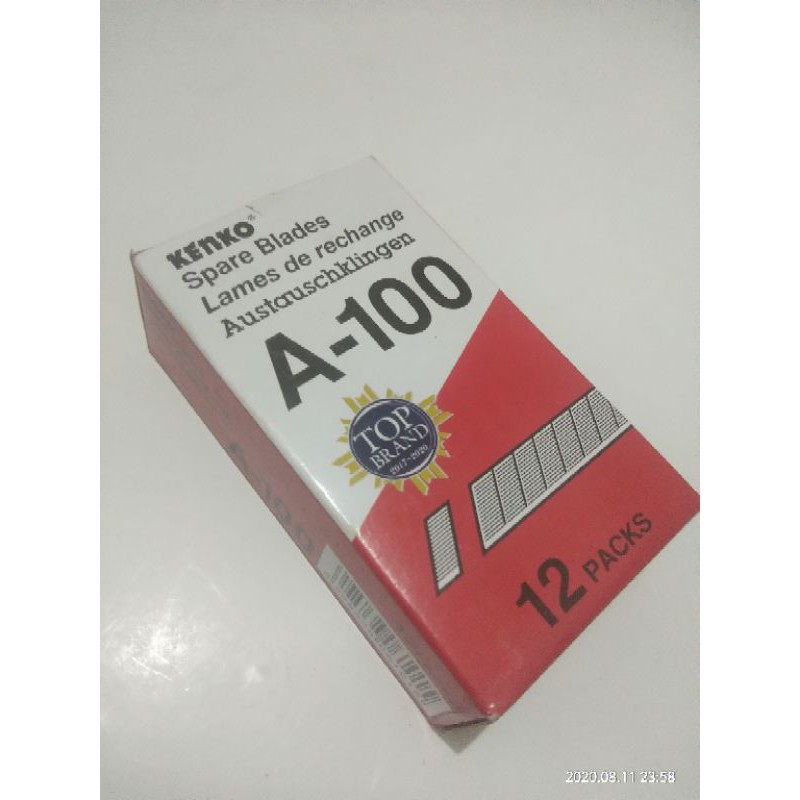 

Isi Cutter Kecil Kenko A-100 / Cutter Blade