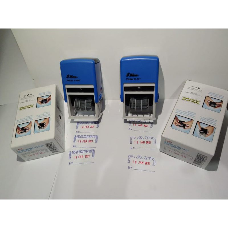 

Stempel Otomatis LUNAS , PAID , RECEIVED Shiny S-401D , S-401 , S-402