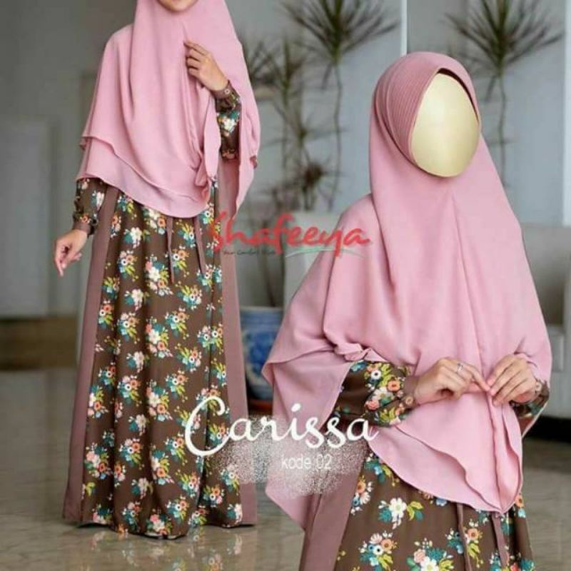 Gamis Shafeeya Carissa / shafeeya gamis / gamis syar'i/gamis murah